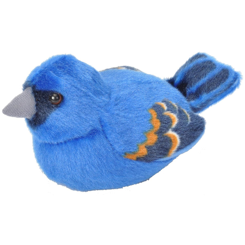 Wild Republic 18232 Audubon Birds Blue Grosbeak Plush with