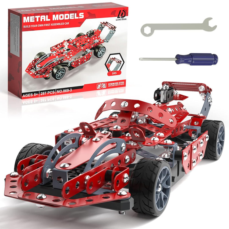 Building Kit Model Car Set Stem Project Building Toys For Kids Ages 8 12, A