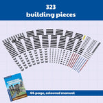 Structural Engineering Building Kit: 20 Bridge & Skyscraper Models