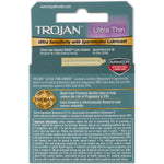 Condom Sensitivity Ultra Thin Spermicidal, 3 Count