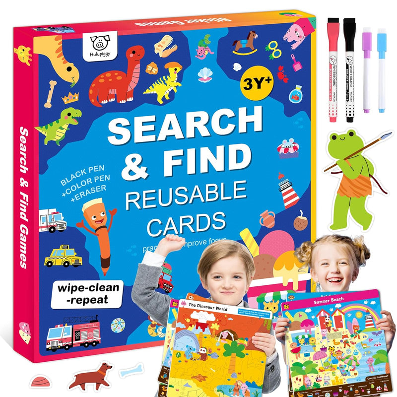 Preschool Learning Activities Search And Find Books For Kids 3, 4, 5, 6, Re