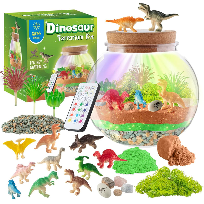 Dinosaur Gifts For Boys Dinosaur Terrarium Kit For Kids Birthday Gift For B