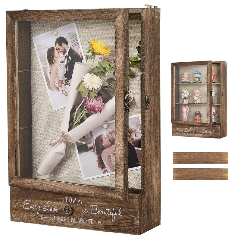 11X16 Large Shadow Box Picture Frames Deep Shadow Boxes Display Cases With Rem