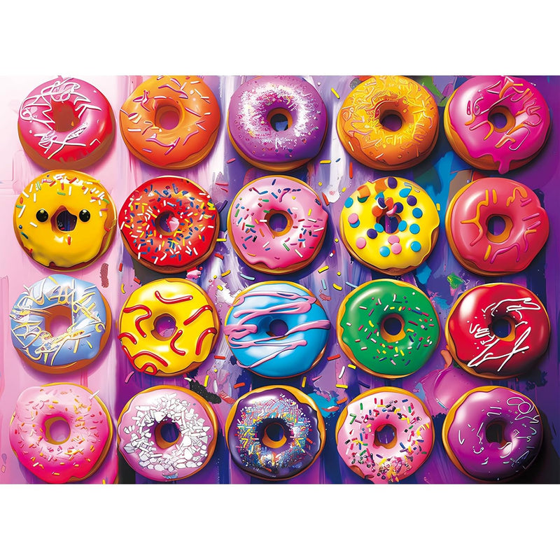 500 Pieces Puzzles For Adultscolorful Donuts Puzzle For Adults Children Eld