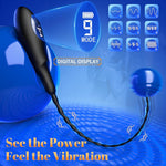 Penis Vibrator Vibrating Urethra Sound: Silicone Penis Plug Sounding Rod With 9 Vibration, Sex Toys - Catheters & Sounds Prostate Stimulator With Led, Urethral Vibrator Bdsm Sex Toys For Men