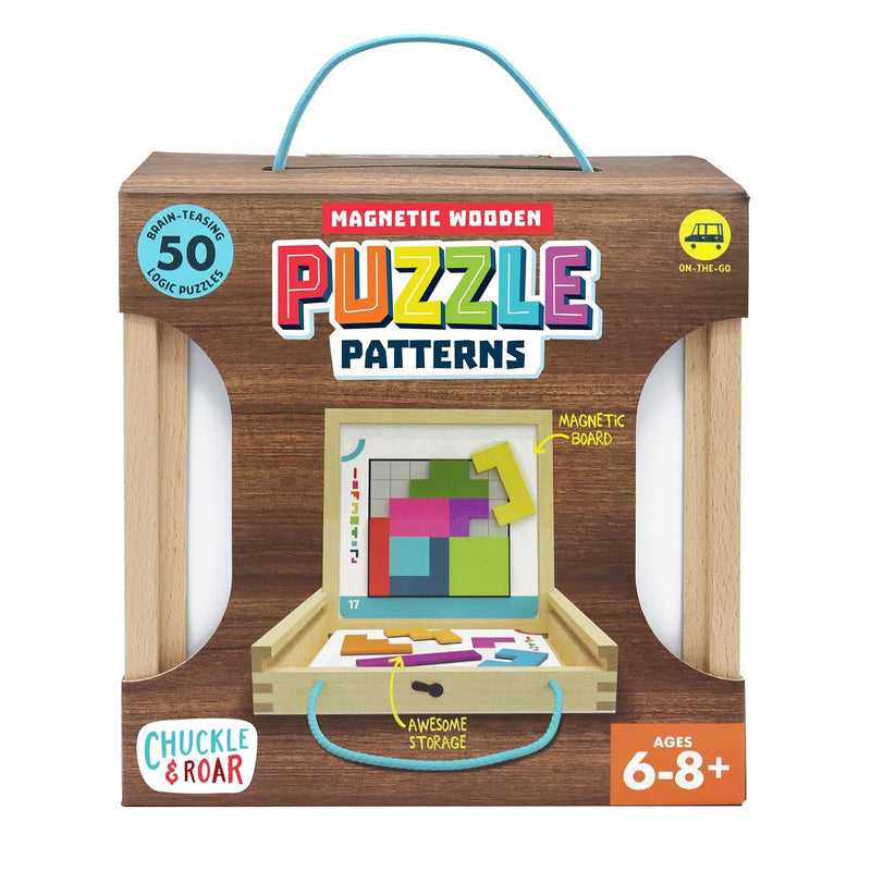 Magnetic Wooden Puzzle Patterns Fun And Educational Wooden Puzzle For Kids
