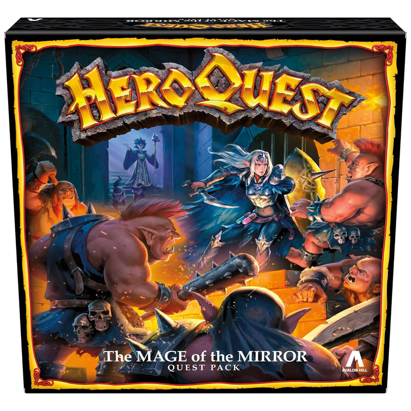 Heroquest The Mage of The Mirror Quest Pack, Roleplaying Game for Ages 14+,