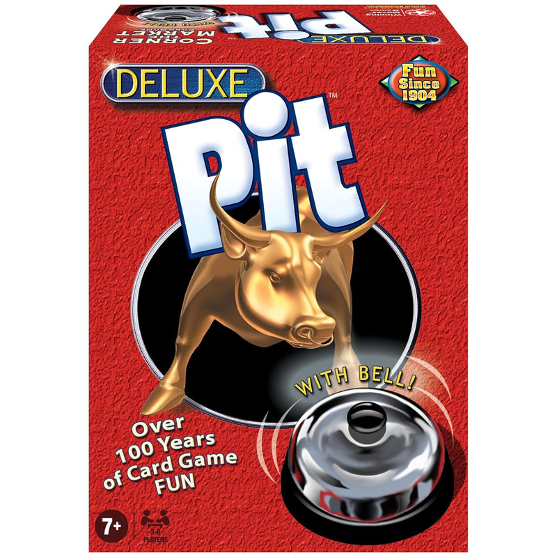 Deluxe Pit By Games Usa, Loud And Raucous Party Game For 3 To 8 Players, Ages