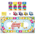 Hasbro Gaming Grocery Go Karts Board Game for Preschoolers and Kids Ages 4 and Up, Building Game with Mini Groceries, Preschool Games for 2-4 Players