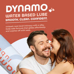 Dynamo Lube Water Based Formula 4.4Oz - Water-Based Personal Lubricant, Lube For Men, Women, And Couples, Non-Staining