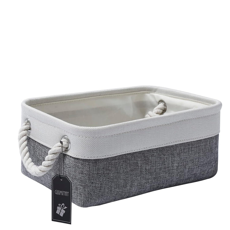 Storage Basket For Organizing, Collapsible Fabric Basket For Shelves, Closets, L