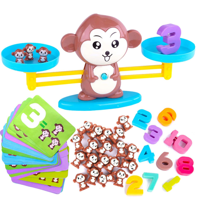 Monkey Balance Cool Math Game For Girls & Boys Fun, Educational Children'S