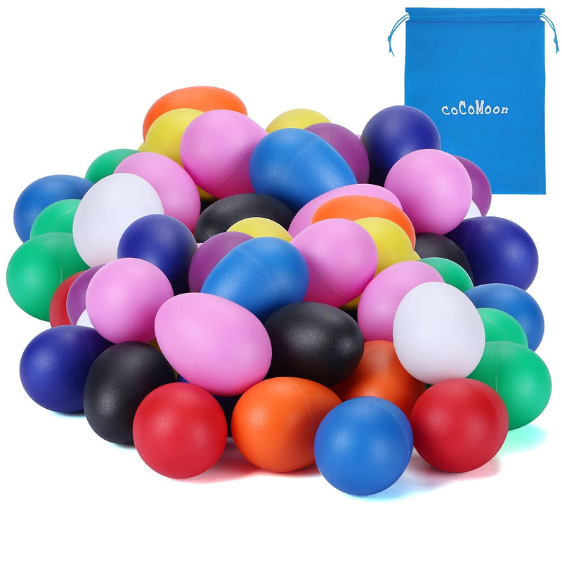 Egg Shakers Musical Instruments For Babies 40Pcs Musical Maracas Percussion