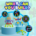 Suction Building Toy Set for Kids Ages 3+ Sensory Learning Activity