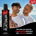 Platinum Silicone Lube, 3-Pack, Long-Lasting, Hypoallergenic, Safe with Condoms
