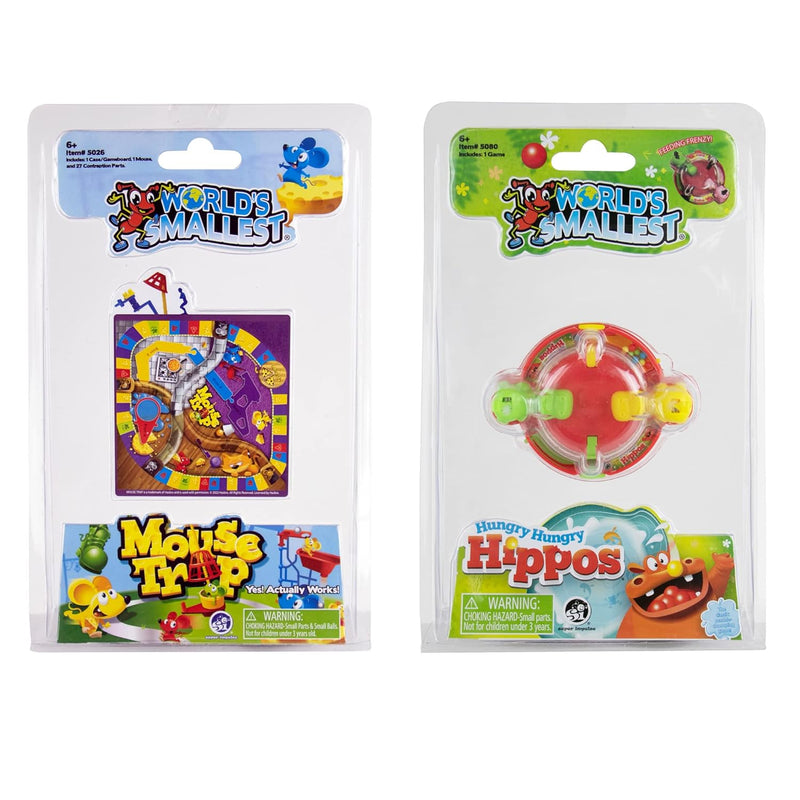 Games Bundle Set Of 2 Mouse Trap And Hungry Hungry Hippos
