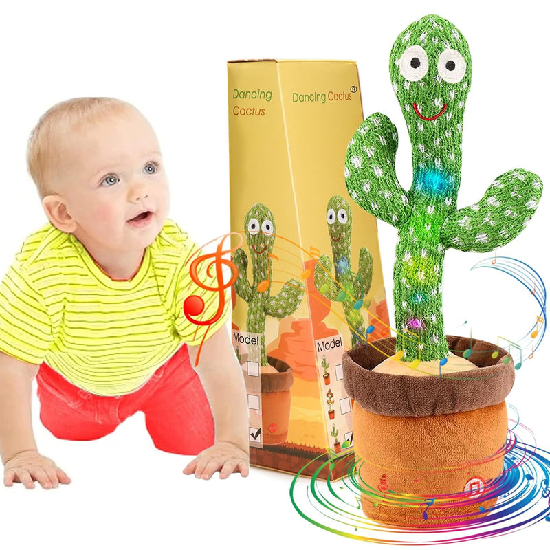 Dancing Cactus Baby Toys 6 To 12 Months, Talking Cactus Toys Repeats What Y