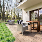 30 Bundles Artificial Grasses Outdoor UV Resistant Fake Grasses No Fade Faux Plastic Plants Garden Porch Window Box Decorating…