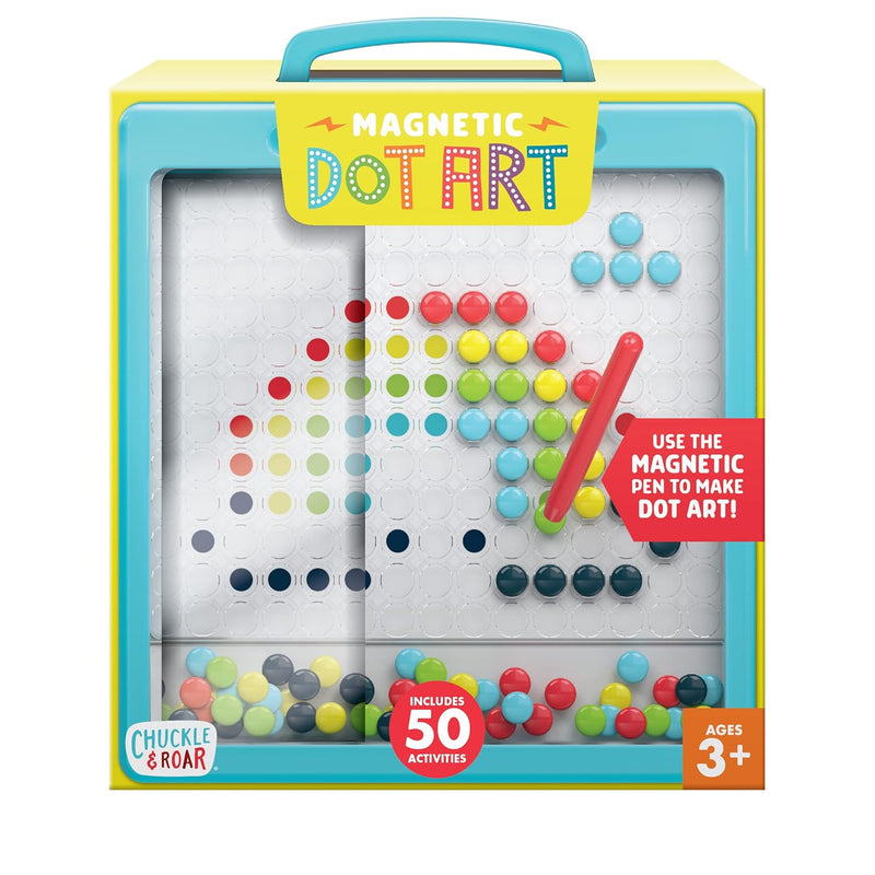 Magnetic Dot Art Designer Kids Color By Number Toy Mess Free Stencil Art For P