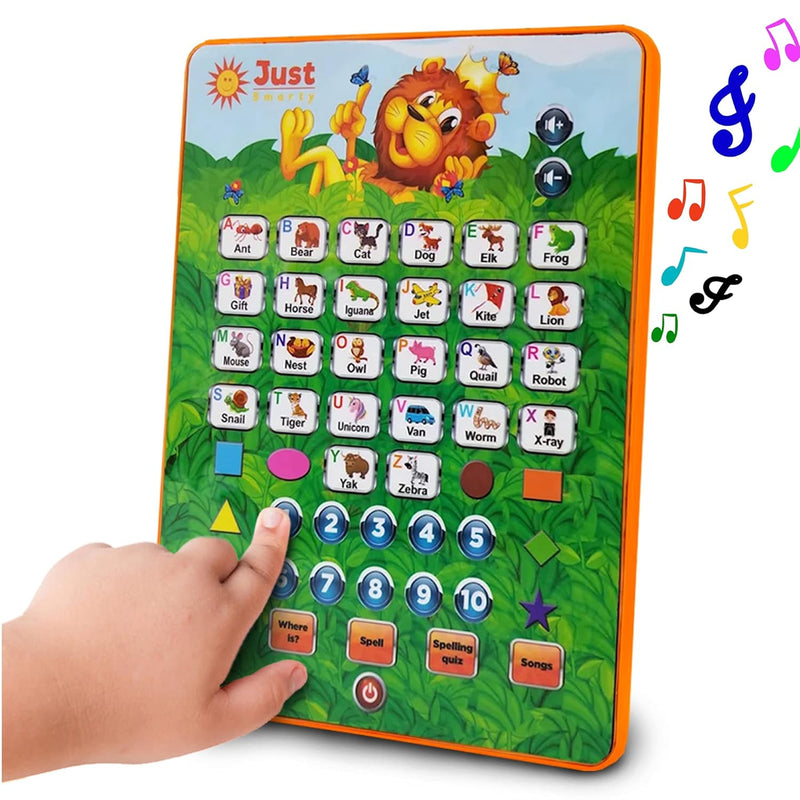 Alphabet Tablet To Learn Letters, Abc, Numbers, Shapes, Colors, Music & Wor