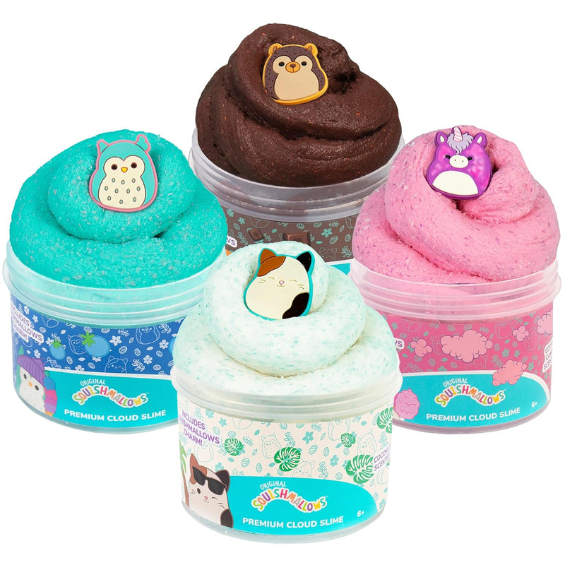Original Premium Scented Slime, 4 Pack, 8 Oz. Fluffy Slime, 4 Scented Slimes,