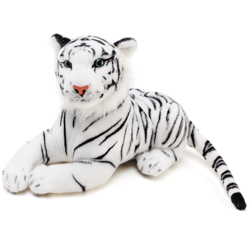 Saphed The White Tiger 17 Inch Stuffed Animal Plush By Tigerhart Toys