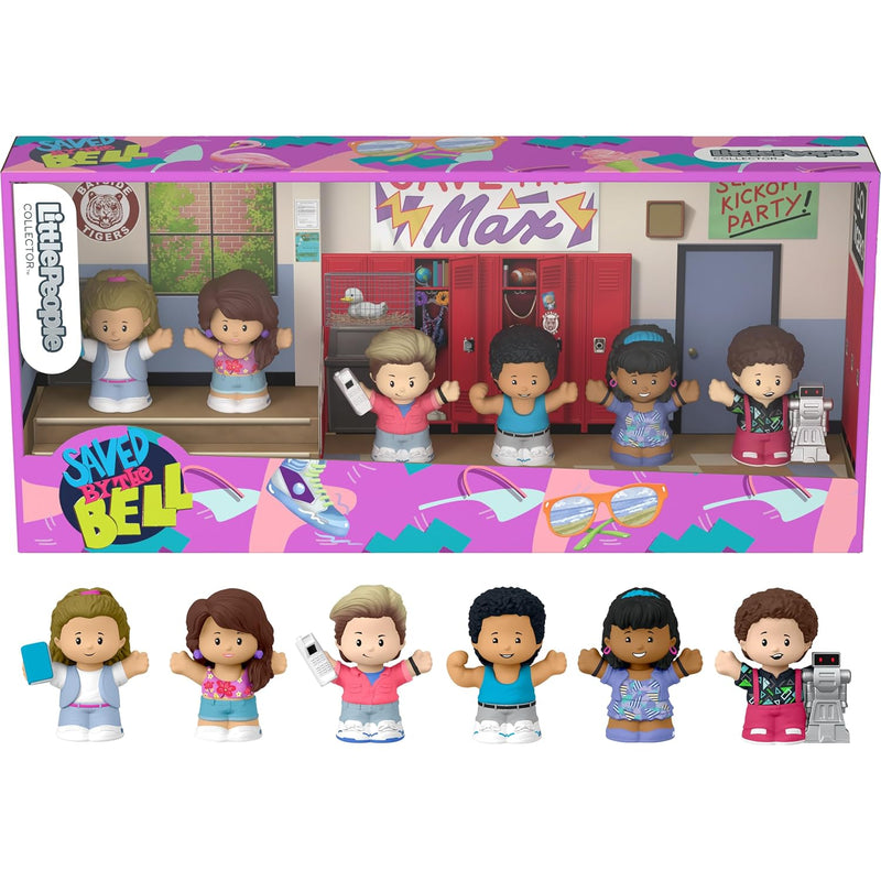 Little People Collector Saved By The Bell Special Edition Set, 6 Figures Fo