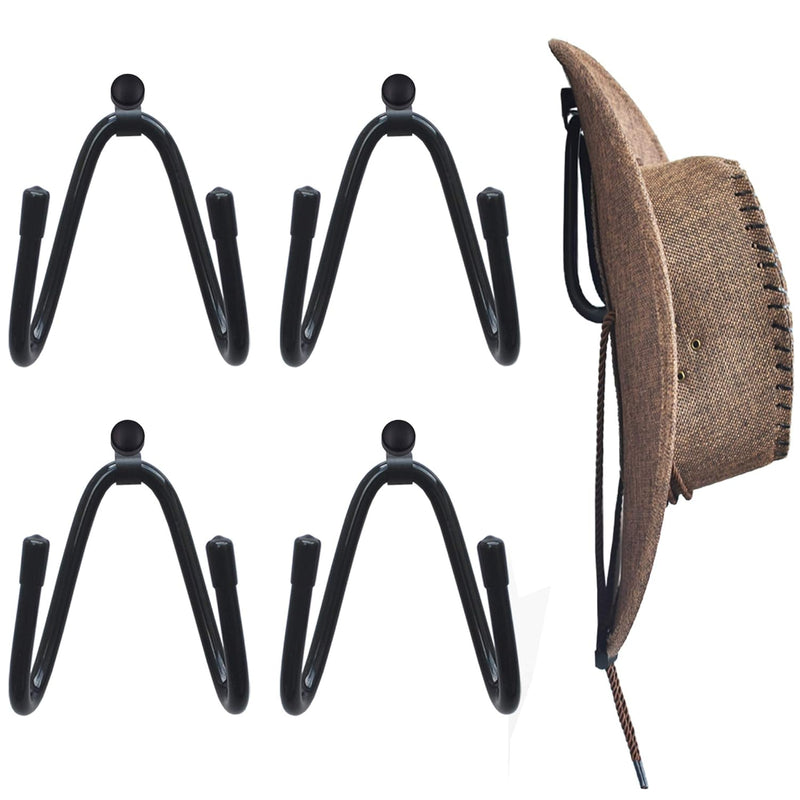 Cowboy Hat Rack Hat Holder Hat Organizer Hat Wall Mount - 4/Pk No Hat