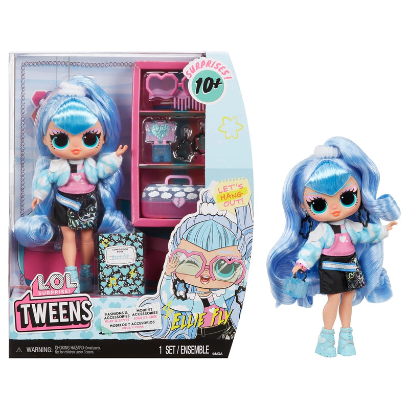 Lol Surprise Tweens Fashion Doll Ellie Fly With 10+ Surprises And Fabulous