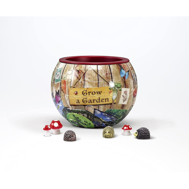 ’Grow A Garden' 3D Flowerpot Puzzle 80 Pieces By Spartan & The Green Egg In