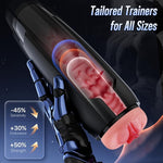 Heated Automatic Male Masturbator with App Control, Thrusting, Vibration & TPE Sleeve