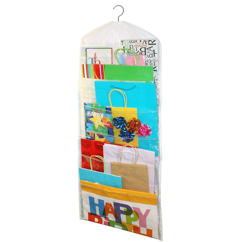 Gift Bag Organizer - Storage For Gift Bags, Bows, Ribbon And More - Organize You