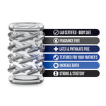 Stay Hard Cock Ring Sleeve Kit, 6 Unique Textures Enhance Pleasure, Use On Penis, Vibrator, Dildo, Stack, Mix To Create Unique Sensations, Adds Girth, Sex Toy For Men, Women, Couples