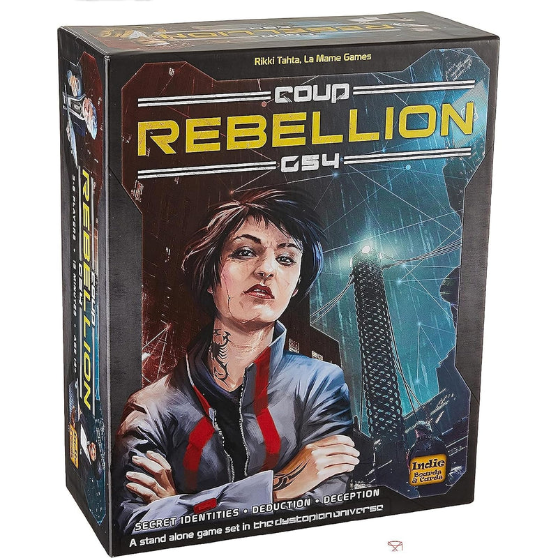 Coup Rebellion G54 By Strategy Board Game