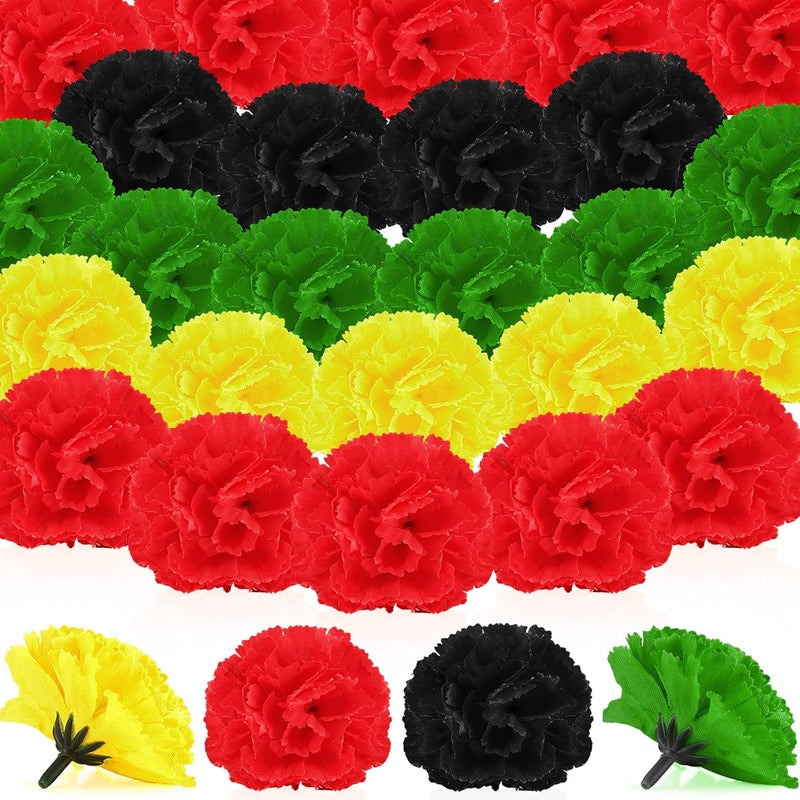 50 Pcs Marigold Flower Heads Bulk Artificial Flowers With Stems Diy Marigold G