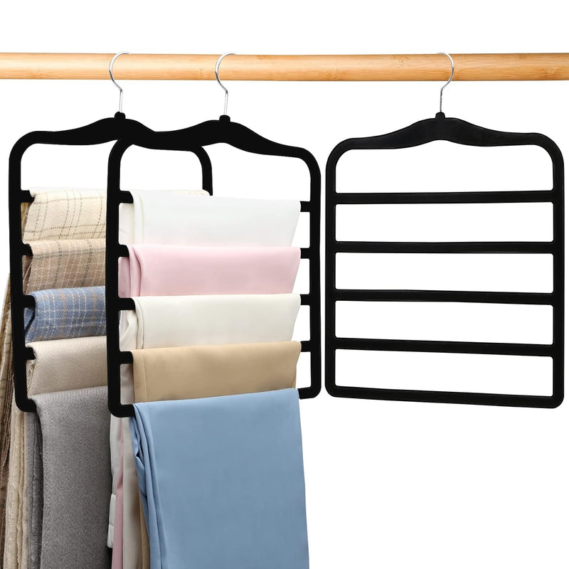 Closet Organizers And Storage,3 Pack Organization And Storage Pants-Hangers-Spac
