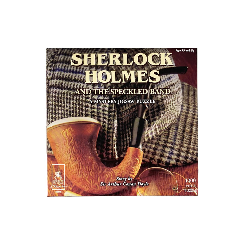 Bepuzzled Classic Mystery Jigsaw Puzzle Sherlock Holmes, 1000