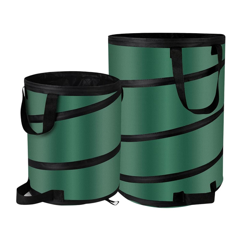 Collapsible Camping Trash Can, Pop Up Trash Can/Recycling Bins, Reusable Yard Wa