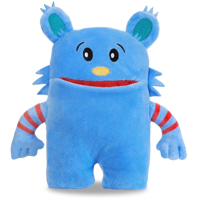 Blue Monster, 8" Tooth Fairy Pillow, Fun And Interactive Plush Toy With Pocket