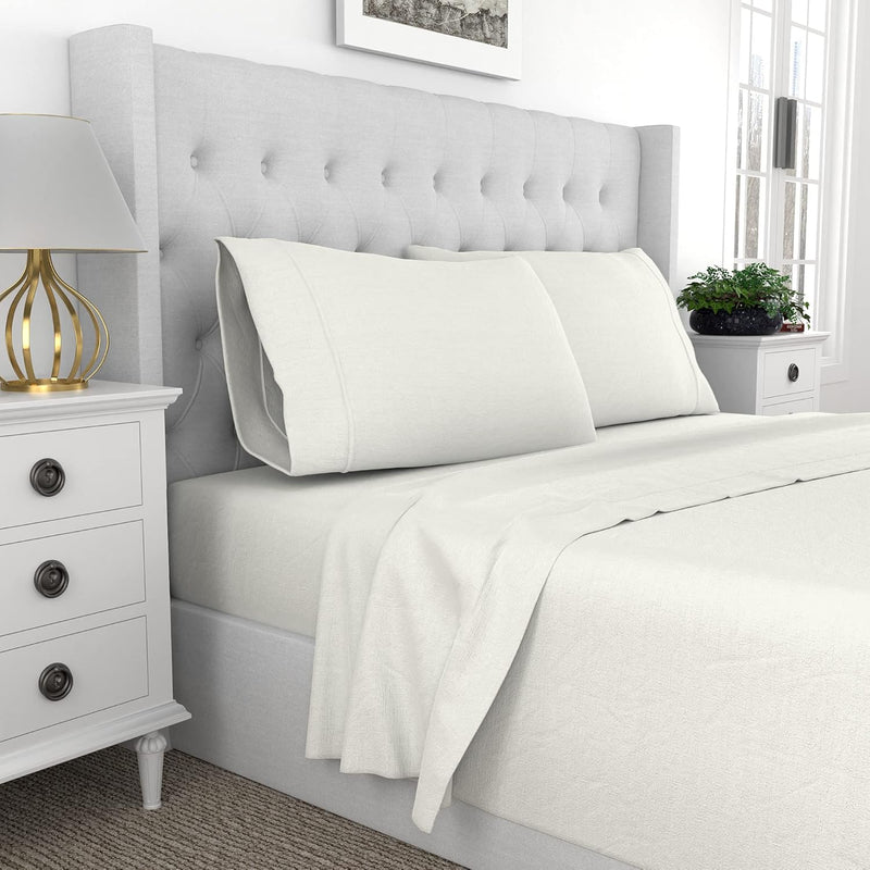 Pure Cotton Blend Quick Drying Wrinkle-Resistant Sheet Set - 600 Thread Count