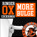 Ringer-3 Silicone Cock Ring, No-Roll Cock & Ball Ring, Couples Adult Toys, Jelly-Like Mens Pleasure Accessories, Black, 3-Pack