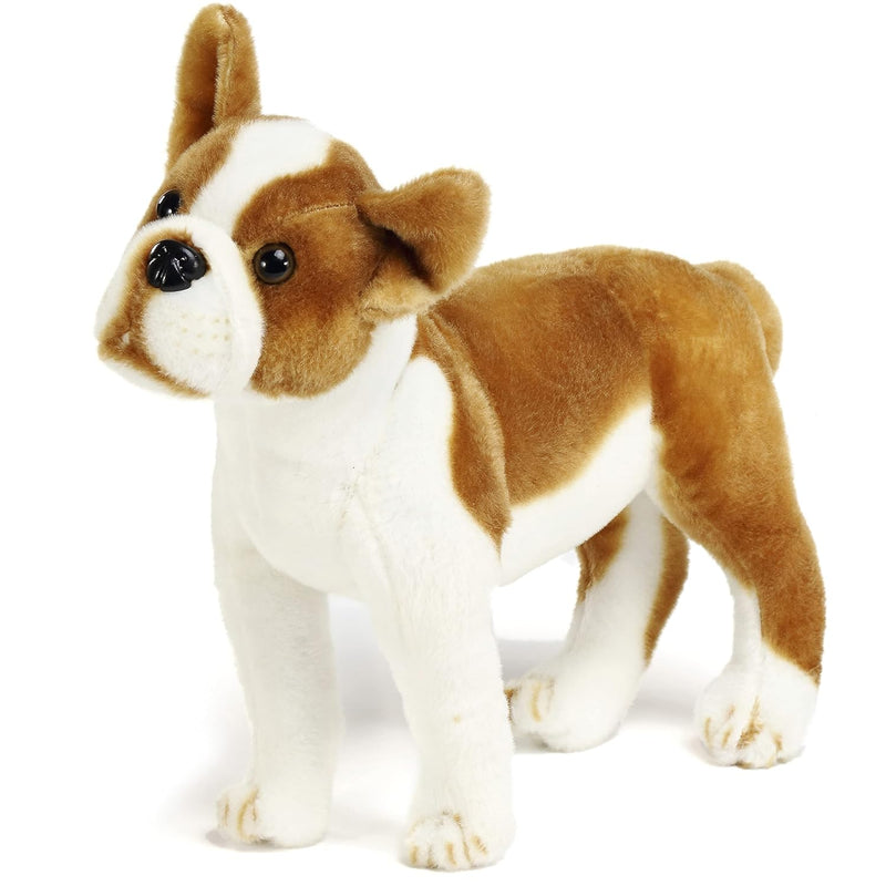 Bobby The Boston Terrier Boxer 14.5 Inch Large Dog Stuffed Animal Plush By