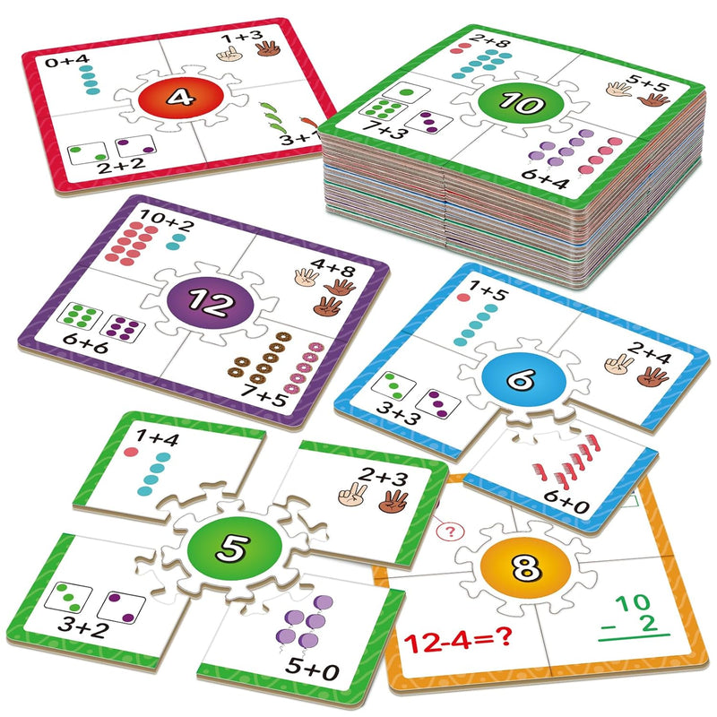 Puzzles For Kids, Addition And Subtraction Math Games, Math Manipulatives F