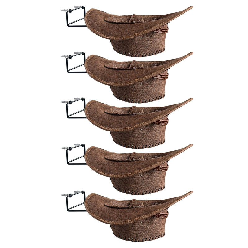 Cowboy Hat Rack Cowboy Hat Holder Coyboy Hat Organizer 5/Pk- No Cowboy Hat