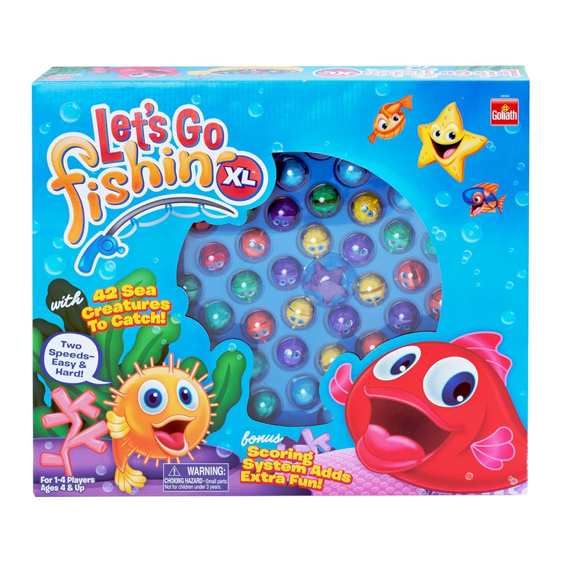 Pressman Let's Go Fishin' XL: Deep Sea Edition, Multicolor, 5"