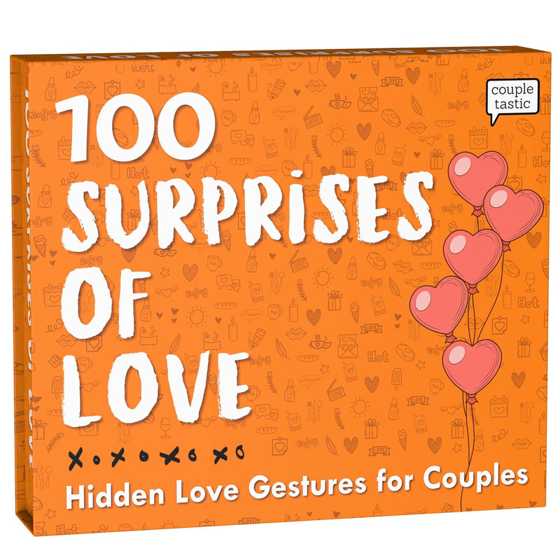 Couples Game With 100 Surprises Small Wedding Gift For Couple, Bridal Shower G
