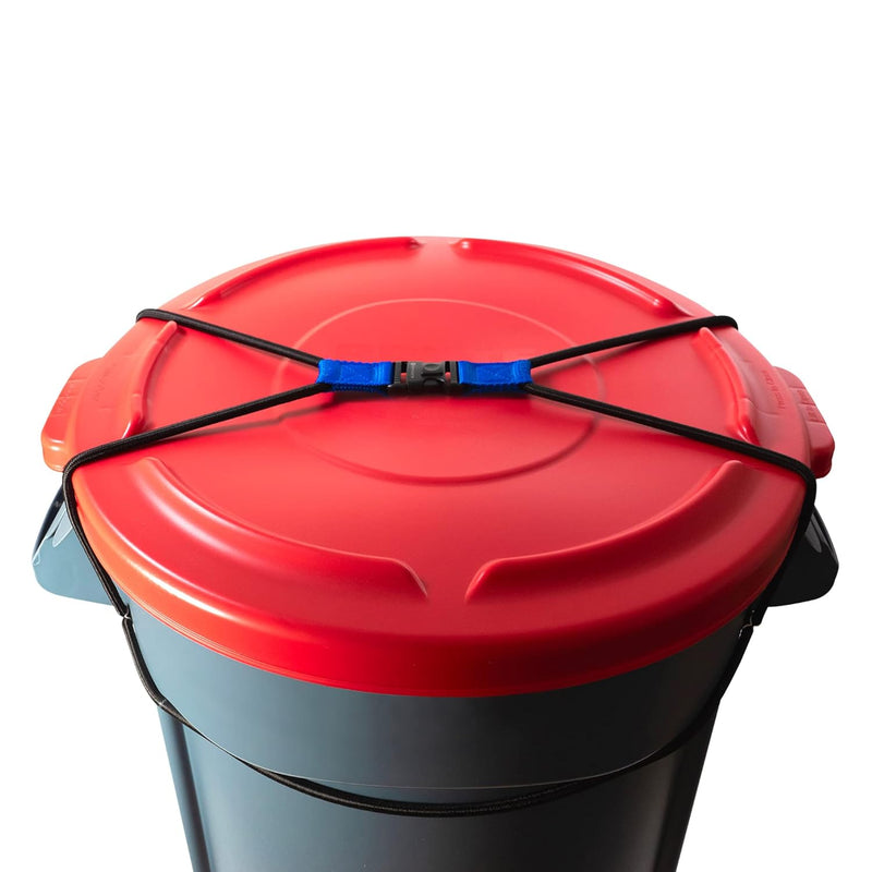 Trash Can Lock | Bungee Cord Outdoor Trash Can Lock For Raccoons Animals | Neat
