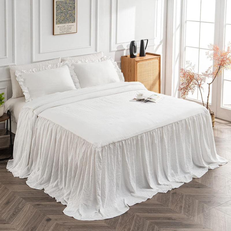 Home Bedding Bedspread Set Quilt - Farmhouse Bedspread Summer Coverlet Bed Spr