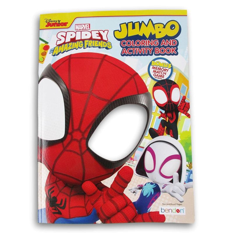 Spidey And His Amazing Friends Coloring And Activity Pad With Bonus Memory