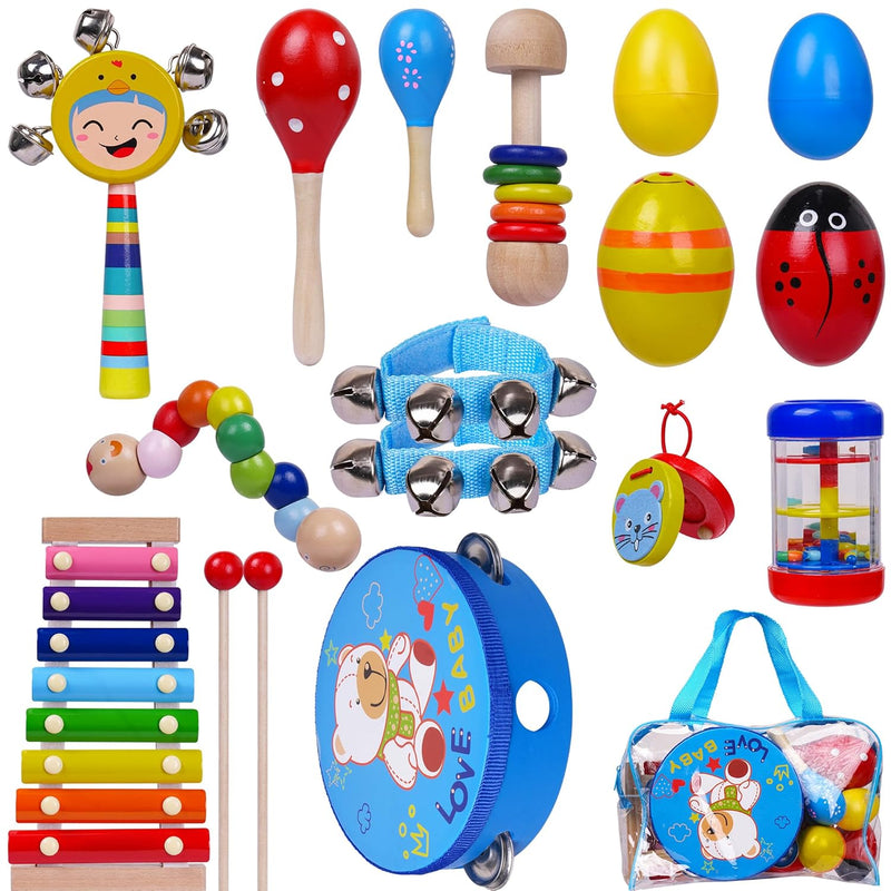 Toddler Musical Instruments For Toddlers 1 3 3 5, Kids Musical Baby Instrum